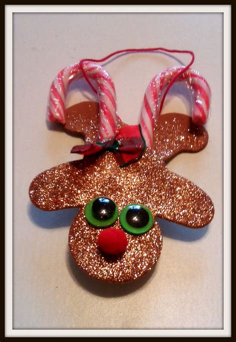 Double Treble Craft Adventures Candy Cane Reindeer