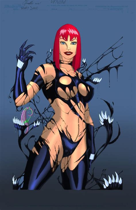 Sexy Symbiote Redhead Babe She Venom Hentai Pics