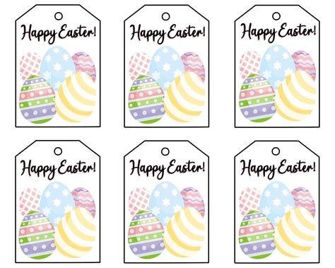6 Adorable Free Printable Easter T Tags