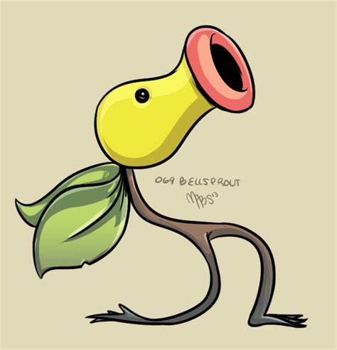 069 Bellsprout By Mabelma On Deviantart