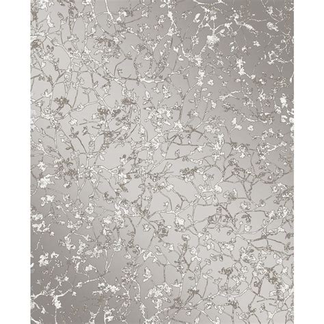 Decorline Palatine Grey Leaves Wallpaper 2735 23302 The