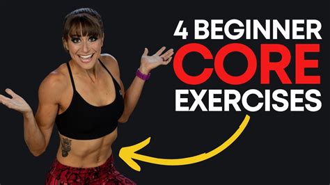 4 Best Core Exercises FOR BEGINNERS YouTube