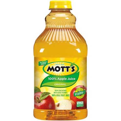 There are 25 calories in 8 fl oz (240 ml) of food lion light apple juice. Mott's Apple Juice, 100%, 64 fl oz (2 qt) 1.89 lt - Food ...