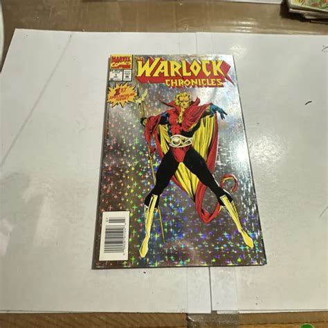 Warlock Chronicles 1 Midhigh Grade Newsstand Very Rare Marvel 1993