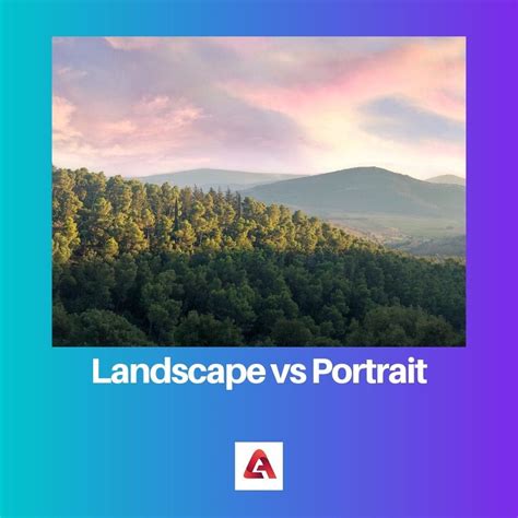 Difference Between Landscape And Portrait