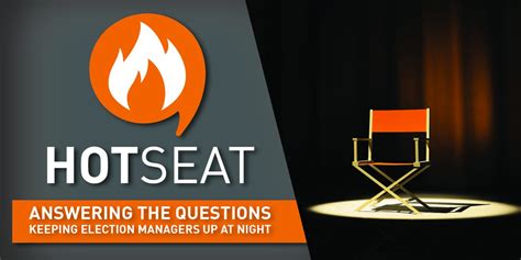 Hot Seat Election Q A Survey Ballot Systems