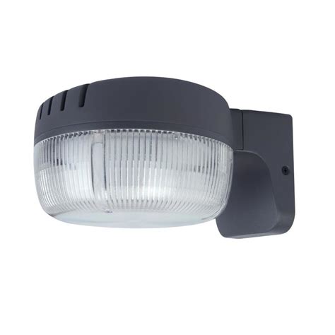 2200 Lumen 150 Watt Eq Gray Led Dusk To Dawn Area Light At