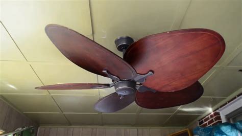 Fanimation islander 52\ ceiling fan in pewter. Fanimation Islander DC 52" Ceiling Fan (c. 2017) - YouTube