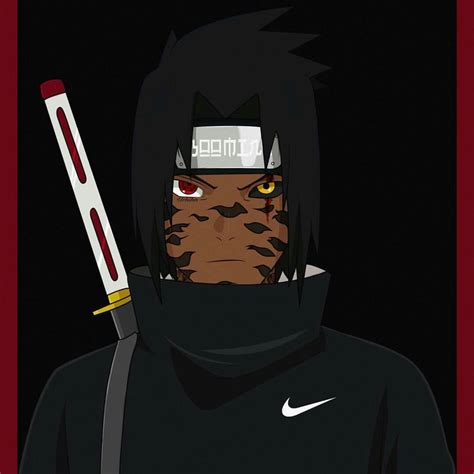 Naruto Black Anime Characters Drawing