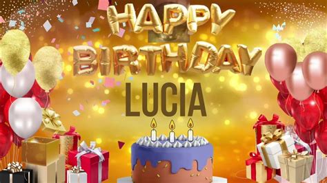 Lucia Happy Birthday Lucia Youtube