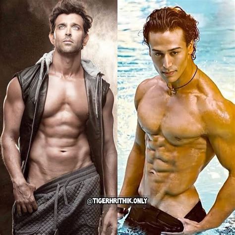 Shirtless Bollywood Men Who D You Rather Tiger Shroff Or Hrithik