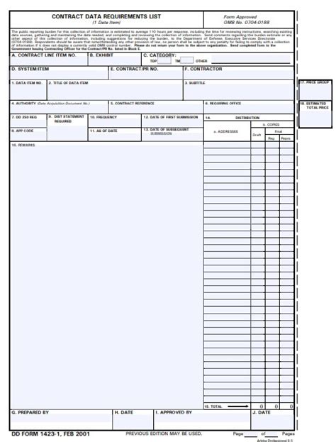 Download Dd 1423 1 Fillable Form