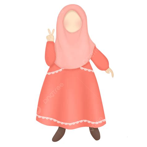 Hijab Girl Little Girl Little Hijab Girl Hijab Png Transparent