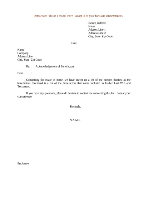 Sample Letter Acknowledgment Doc Template Pdffiller