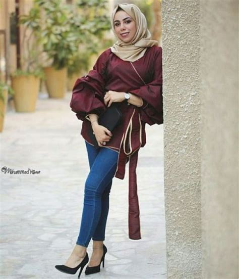 ruffle blouses with hijab just trendy girls