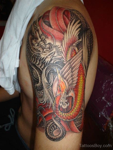 Dragon Tattoo Design On Bicep Tattoos Designs