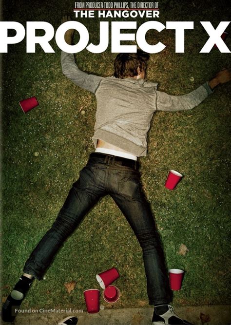 Project X 2012 Dvd Movie Cover