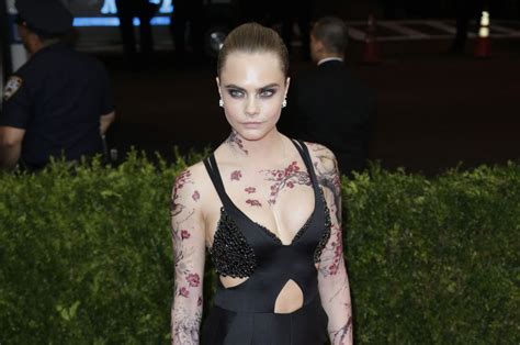 Cara Delevingne Goes Nearly Nude For Ysl Upi Com My Xxx Hot Girl