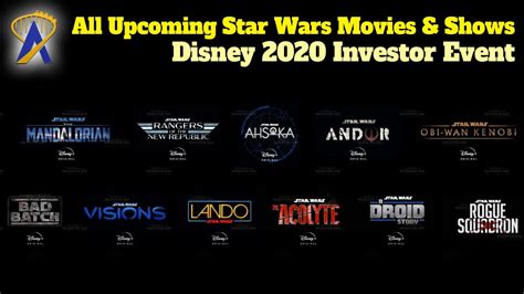 All Star Wars Movies And Shows Announced At Disney 2020 Investor Event