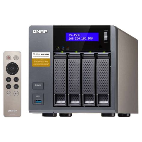 Choisissez un network attached storage (nas) avec un processeur quad core pour effectuer plusieurs tâches lourdes telles que streamer des un nas 4 baies est pourvu de 4 emplacements pour disques durs internes ou ssd. Serveur NAS 4 Baies QNAP TS-453A-4G / Sans Disque