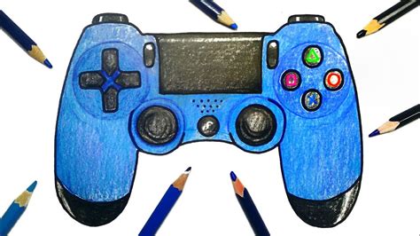 How To Draw Xbox Controller Easy Drawings Dibujos Faciles Dessins