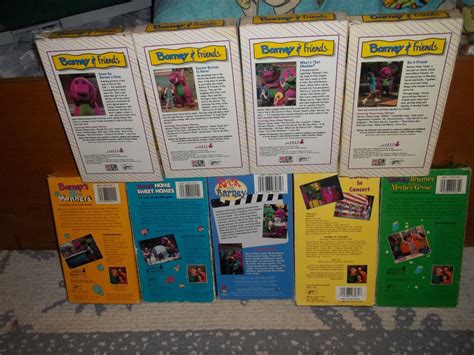 Barney Vhs Lot Tapes