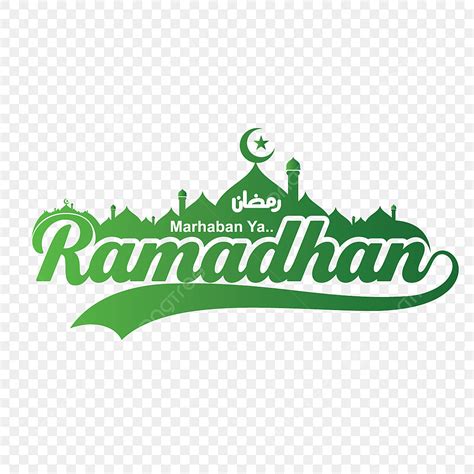 Gambar Teks Salam Marhaban Ya Ramadhan Png Efek Teks Ai Untuk Unduh