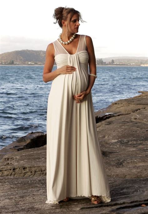 Maternity Beach Wedding Dresses Wedding And Bridal Inspiration