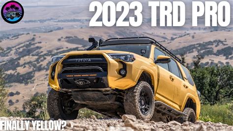 2023 4runner Trd Pro Color Options Youtube Latest Toyota News