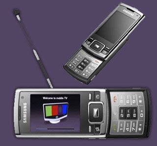 Bluetooth is used to exchange data between nearby mobile devices. Samsung introduces P960 DVB-H Slider Mobile TV Phone ...
