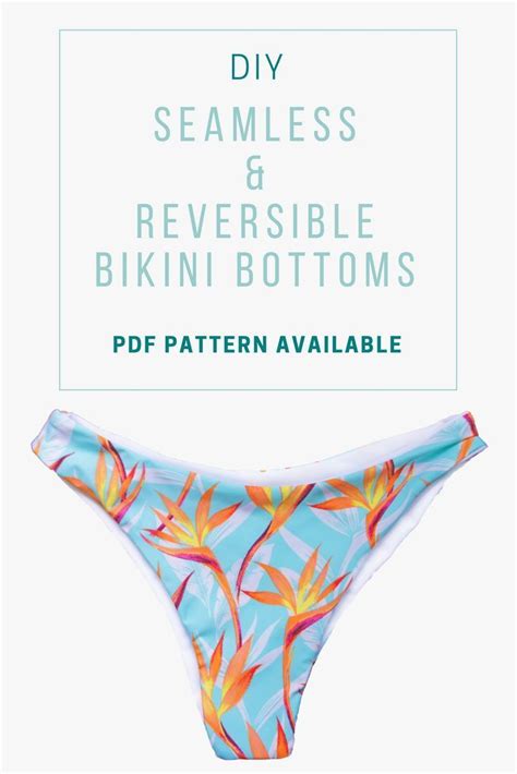 Learn How To Sew Diy Seamless And Reversible Bikini Bottoms Bikini