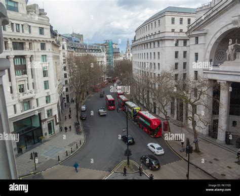 Aldwych From Above In Central London Stock Photo Alamy