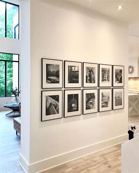 We Really Loved This Doing This Black Framed Gallery Wall Feature In