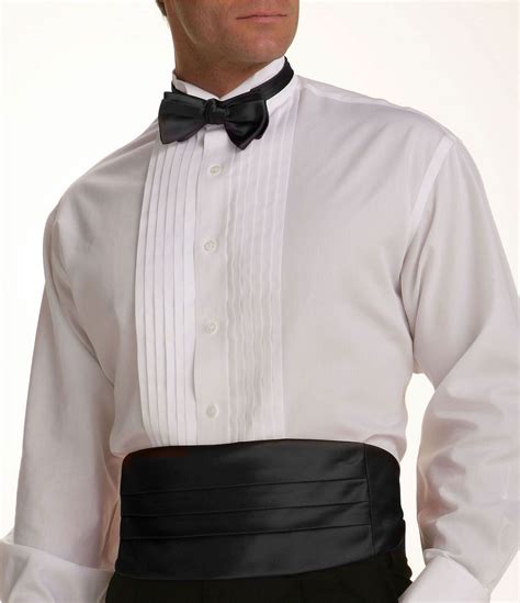 Cremieux Solid Bow Tie And Cummerbund Set Dillards