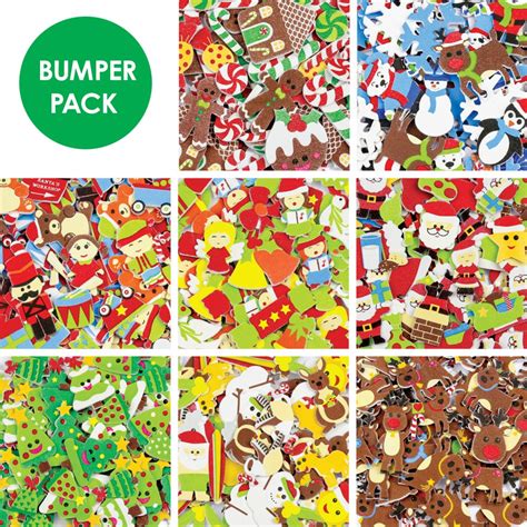 Foam Christmas Stickers Bumper Pack Activity And Bumper Packs