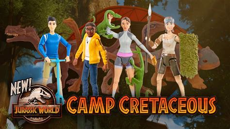 Camp Cretaceous Toy Characters