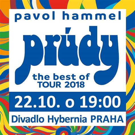 Pavol Hammel A Prúdy The Best Of Tour 2018 Ticketportal Vstupenky