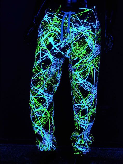 Glow In The Dark Pant Ideas For Party Glow In The Dark Outfit Glow