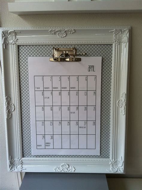 calendar display i want to be able to write on the rest of the year