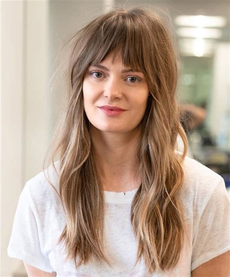 Fringe Hairstyles For Long Hair