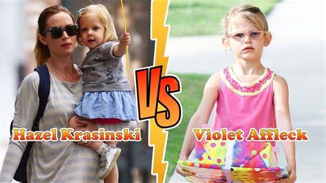 Violet Affleck Vs Hazel Krasinski Emily Blunts Daughter Transformation ★ From 00 To Now Youtube