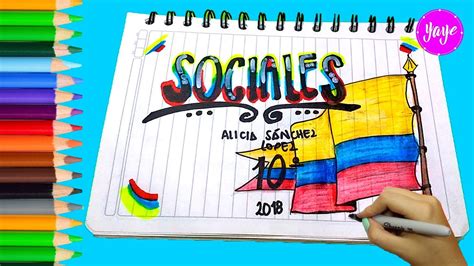 20 Ideas Fantasticas Dibujos Caratulas De Ciencias Sociales Para Ninos