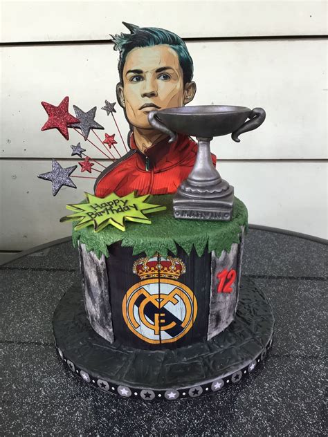 Cr7 Geburtstagskuchen Fussball Soccer Cake Birthday Cakes For Men