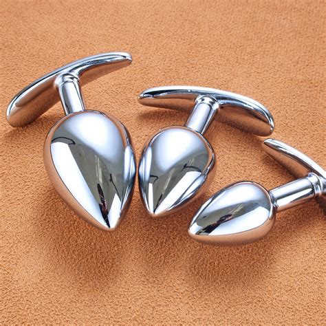 Set Of Pcs Metal Anal Training Plugs For Woman Beginner Sex Toys Butt