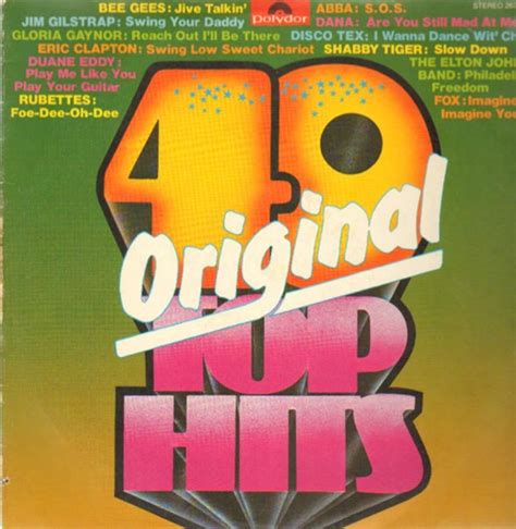 40 Original Top Hits Vinyl Lp Compilation Stereo Discogs
