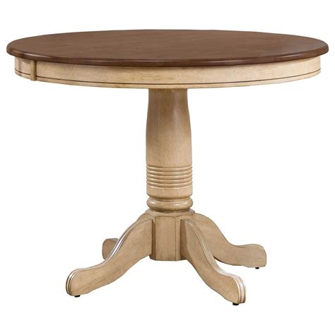 Winners Only Farmington 42 Round Single Pedestal Dining Table Lindy