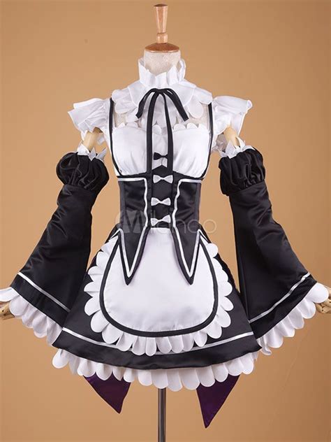 re zero starting life in another world rem ram cosplay costume maid cosplay costume maid