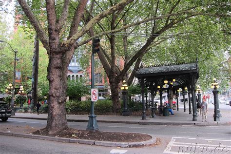 Pioneer Square Seattle United States Of America Nordamerika