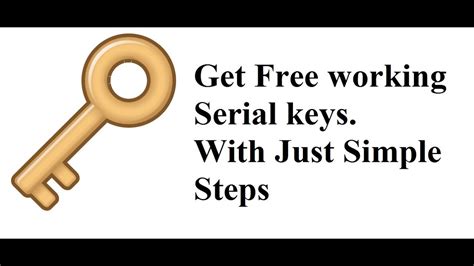 How To Get Free Serial Keys For Any Software Youtube