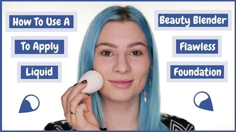 How To Apply Liquid Foundation With A Makeup Sponge Saubhaya Makeup